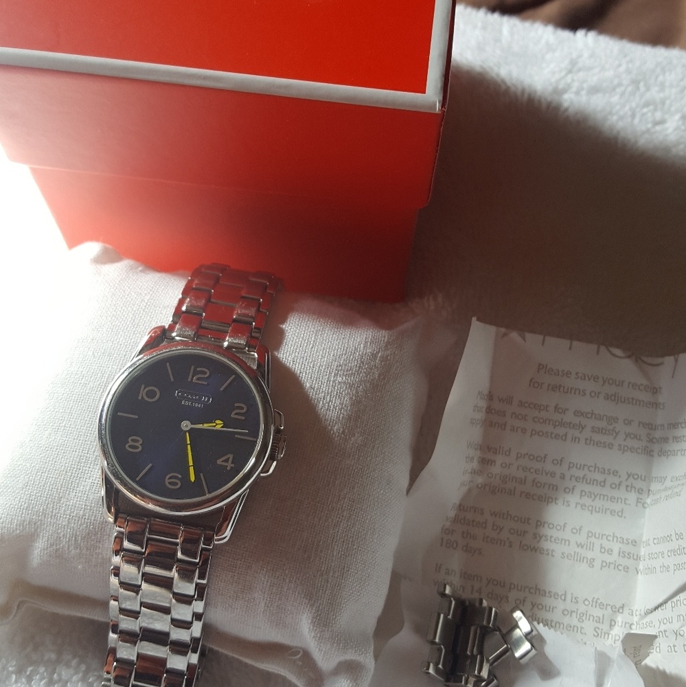 Coach watch